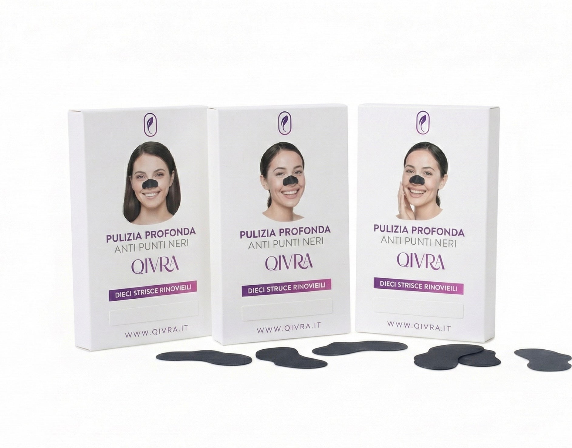 Pulizia Profonda Anti Punti Neri - Strisce Naso Carbone Attivo